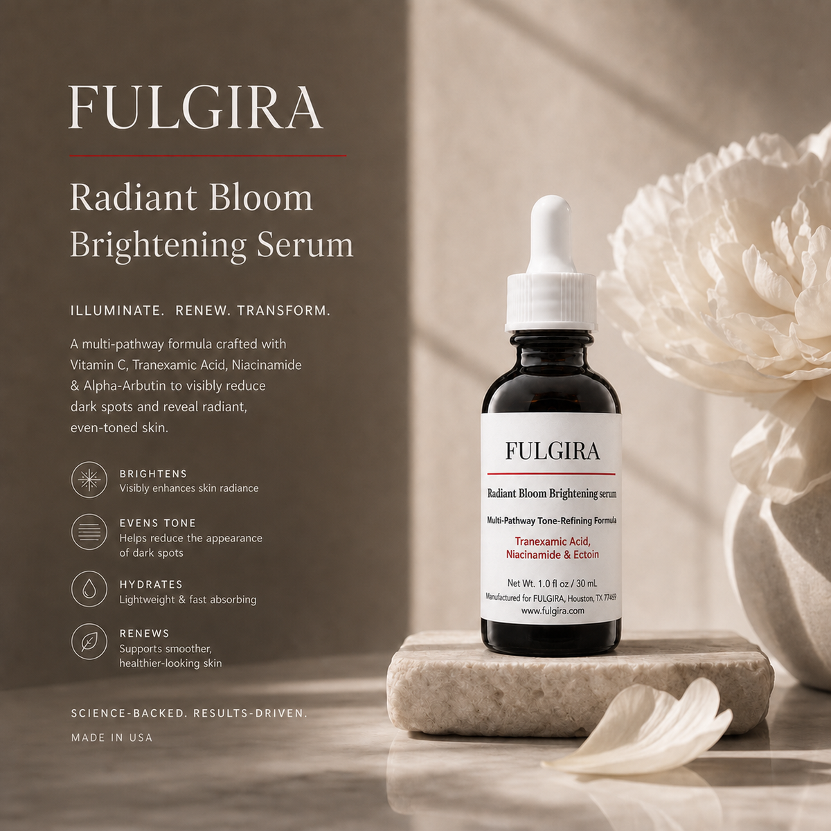 Radiant Bloom Brightening Serum