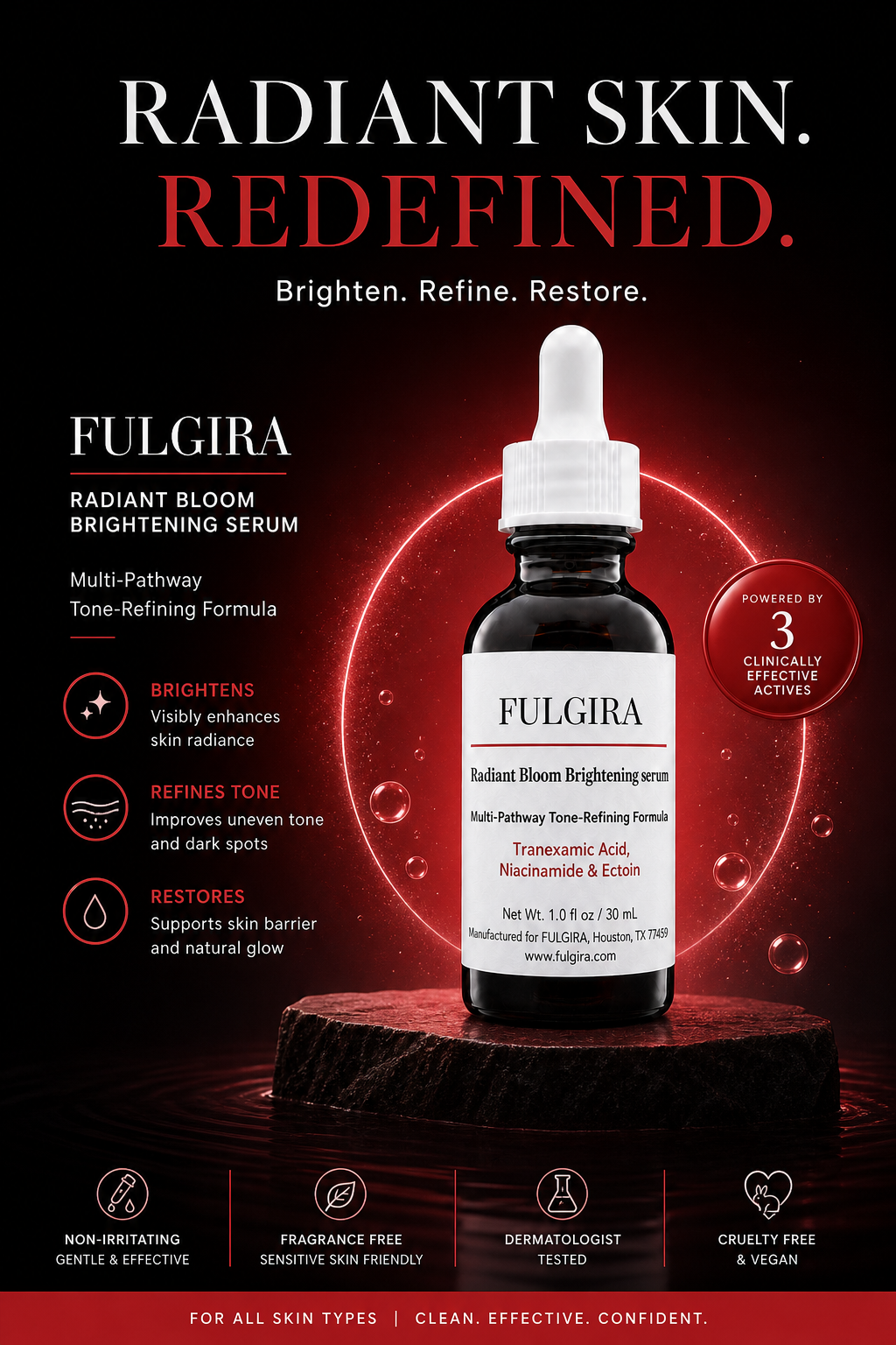 Radiant Bloom Brightening Serum