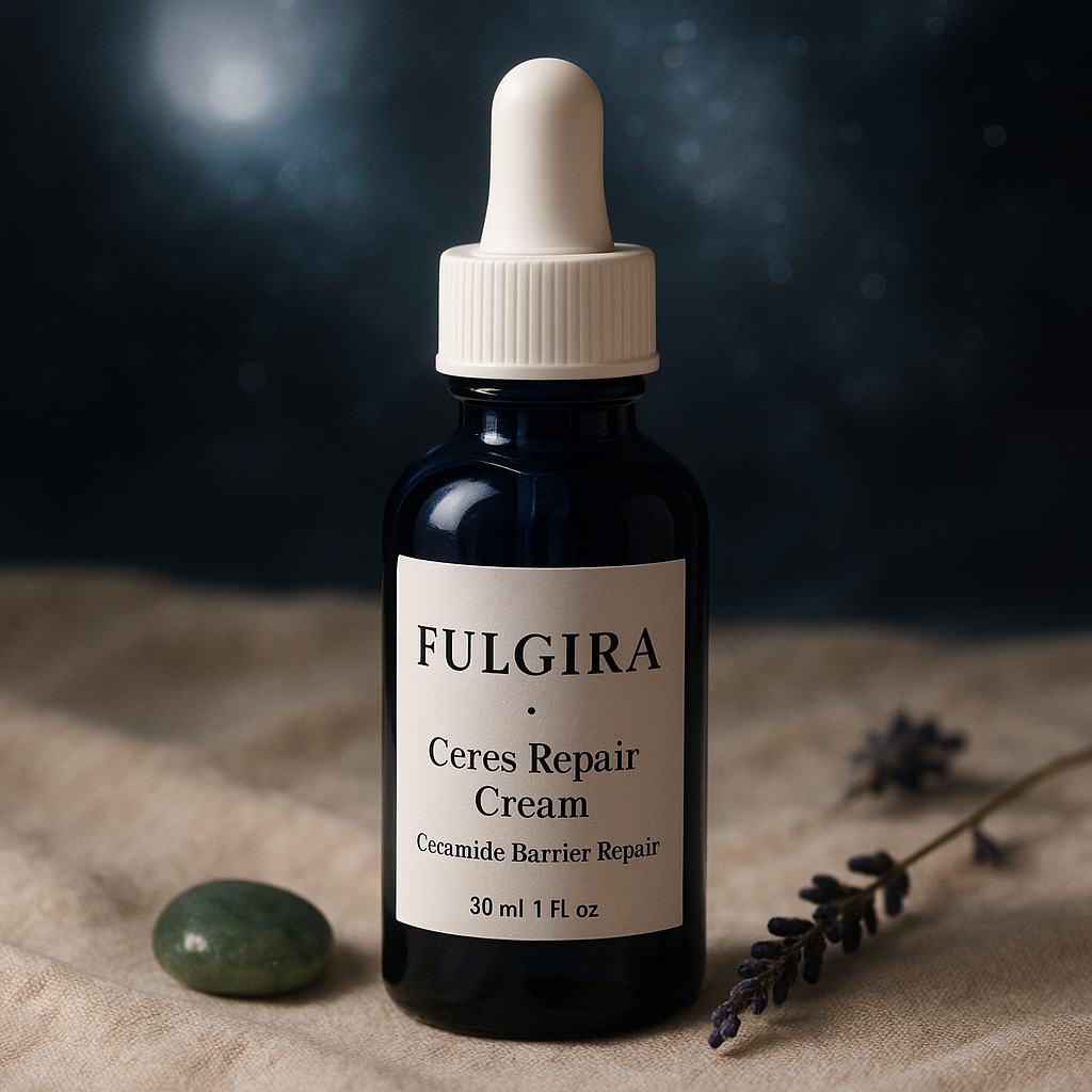 Ceres Repair Cream by Fulgira — luxury barrier repair cream with triple ceramide complex and lamellar emulsification.